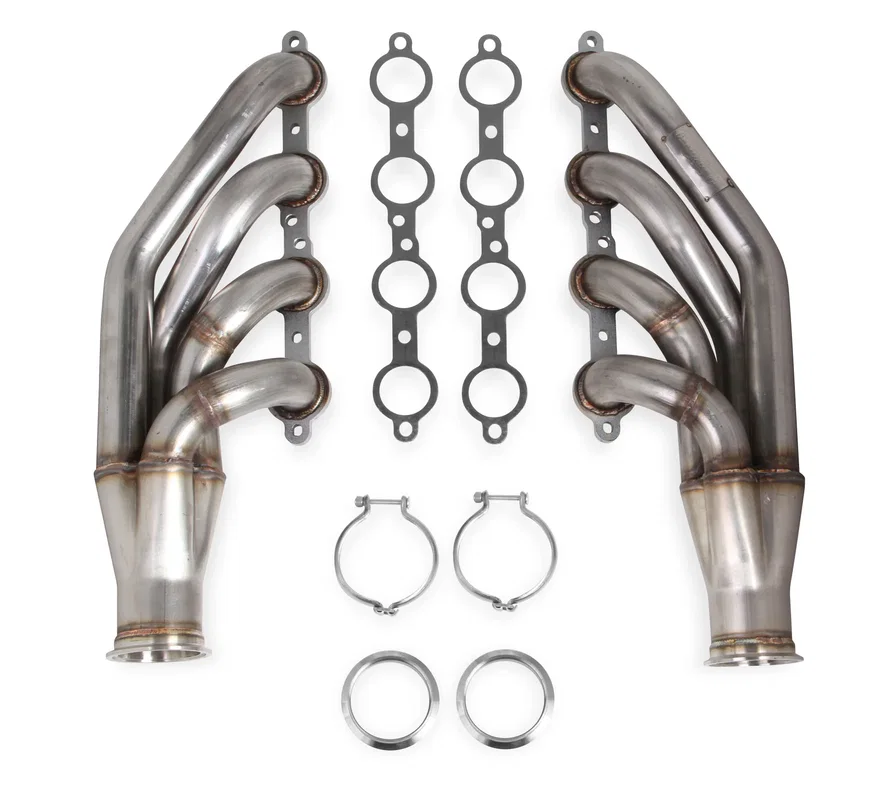 LS Turbo Headers-Natural Finish