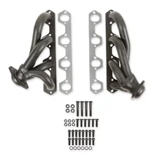 Shorty Headers - Black Painted for Ford image 1
