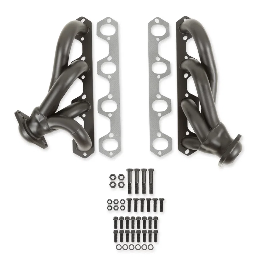 Shorty Headers - Black Painted for Ford