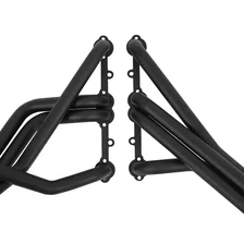 Long Tube Header - Black Paint for Chevrolet image 6