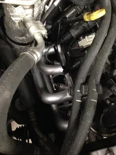 Shorty Headers - Black Painted image 2