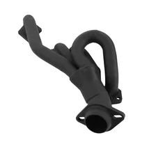 Shorty Headers - Black Painted for Dodge image 3