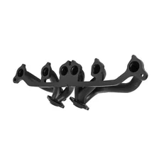 Shorty Header - Black Painted for Jeep image 5