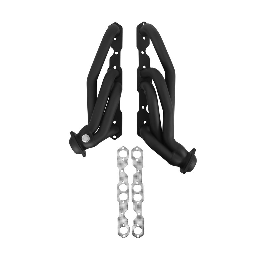 Shorty Headers - Black Painted