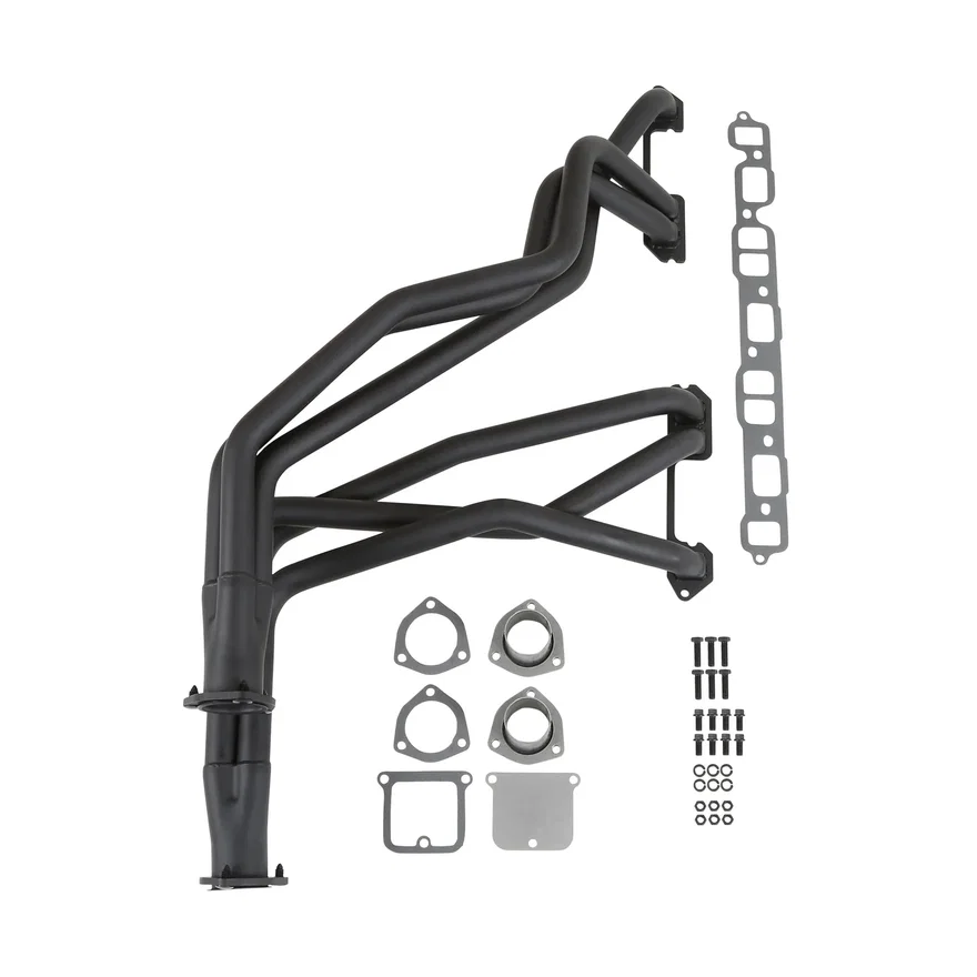 Long Tube Header - Black Paint