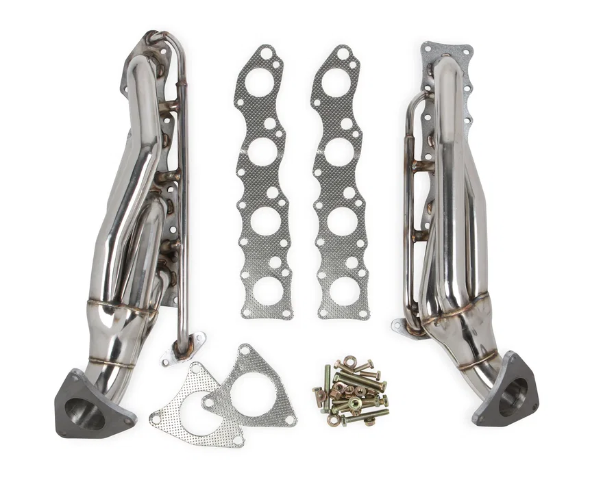 Shorty Headers - Polished for Toyota