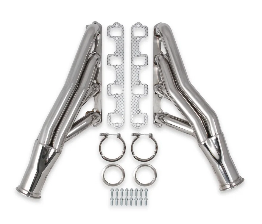 Small Block Ford Turbo Headers - Polished 304 Stainless Steel