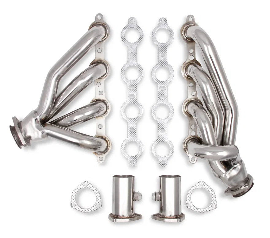 Shorty LS Swap Headers - Polished