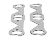 Header Gaskets - Aluminum-Layered - 262-400 Chevrolet Small Block Gen I 1955-91 image 6