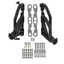Shorty Headers - Black Painted image 1