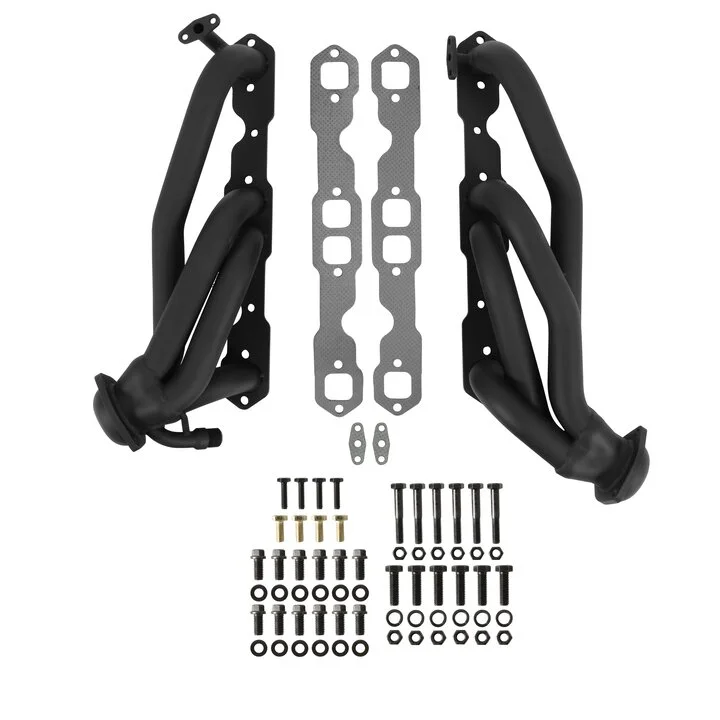 Shorty Headers - Black Painted