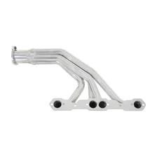 Long Tube Header - Ceramic Coated for Chevrolet Chevy II image 4