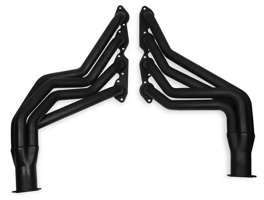 Long Tube Header - Black Paint