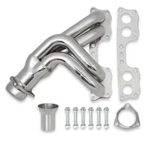 Shorty Header - Polished for Toyota image 1