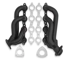 Shorty Headers - Black Painted image 1