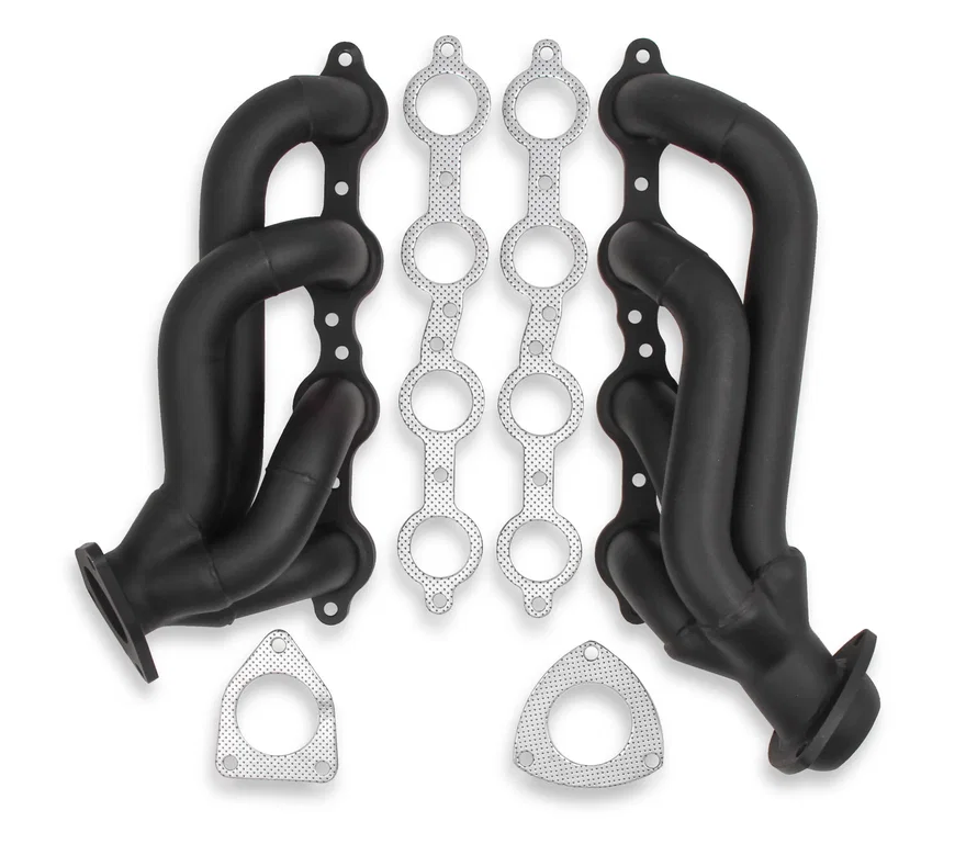 Shorty Headers - Black Painted