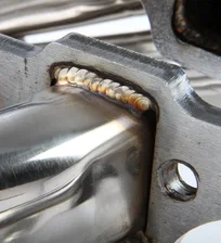 Shorty Headers - Polished for Ford Mustang image 2