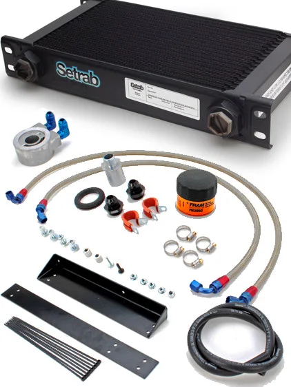 370Z SetRAB Oil Cooler Kit Street For 2012-2020 Nissan 370Z Z34 Stillen