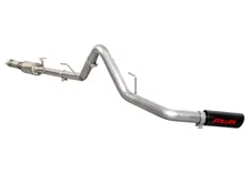21-Pres Ford F-150 Cat Back Exhaust with Black Tip Stillen image 1