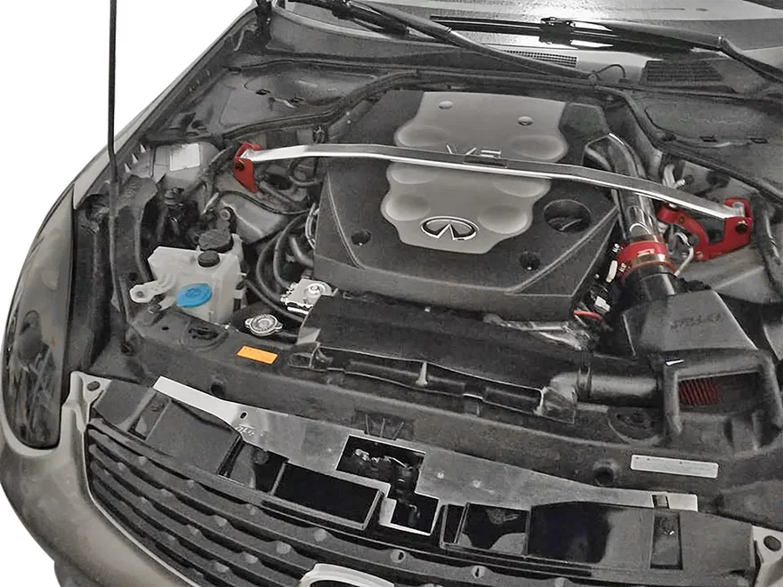 Infiniti G35 Hi-Flow Air Intake Kit S50/V35 Black For 2003-2008 Infiniti G35 Stillen