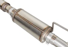 21-Pres Ford F-150 Cat Back Exhaust with Polished Tip Stillen image 5