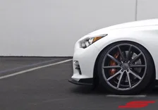 Infiniti Q50 Sport Front Splitter Matte Black For 2014-2017 Infiniti Q50 Sport Stillen image 5