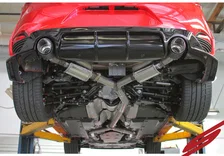 Infiniti Q60 3.0t Cat-Back Exhaust System Carbon Tips 2017-2022 Infiniti Q60 3.0t Stillen image 7
