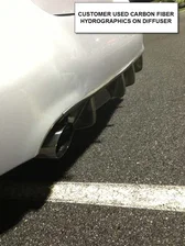 Nissan Maxima Rear Diffuser Unpainted For 2009-2015 Nissan Maxima Stillen image 6