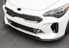 Kia Stinger GT Front Diffuser Matte Black For 2018-2021 Kia Stinger GT AWD/RWD 3.3TT Stillen image 2
