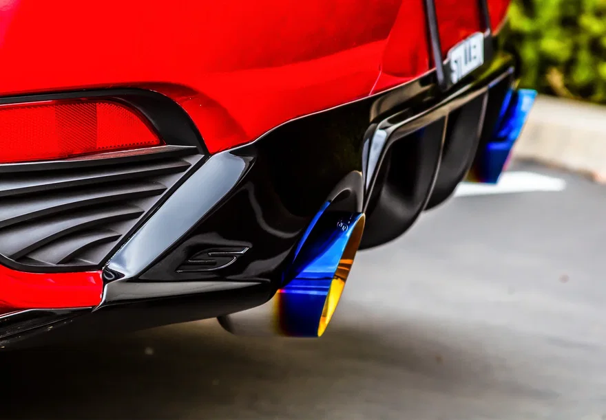 Infiniti Q60 3.0t Cat-Back Exhaust System Burnt Tips for 2017-2022 Infiniti Q60 3.0t Stillen