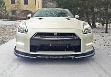 Nissan GT-R R35 Front Splitter Polyurethane For 2012-2015 Nissan GT-R R35 Stillen image 4