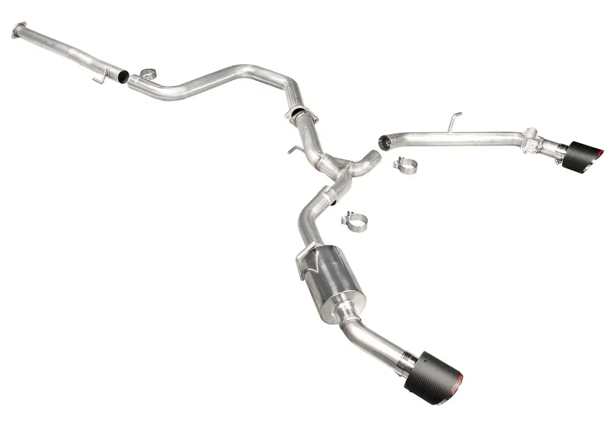 Hyundai Elantra N Cat Back Exhaust System Carbon Fiber/Stainless Steel Tip For 22-Pres Hyundai Elantra N Stillen
