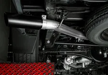 24-Present Toyota Tacoma Side Exit Cat Back Exhaust with Black Tip Stillen image 10