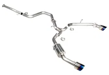 Hyundai Elantra N Cat Back Exhaust System Burnt Stainless Steel Tip For 22-Pres Hyundai Elantra N Stillen image 1