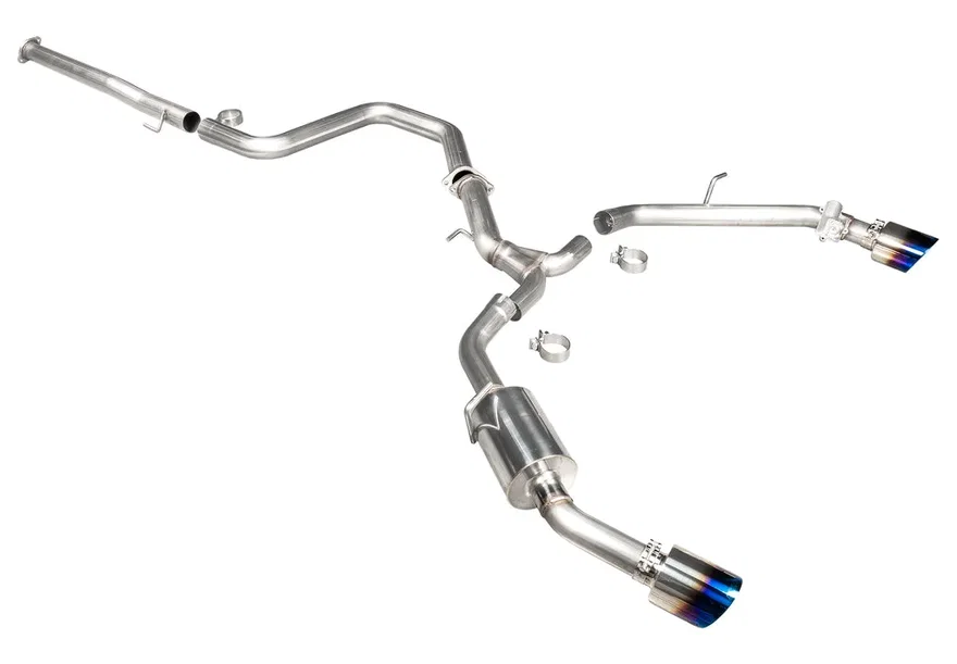 Hyundai Elantra N Cat Back Exhaust System Burnt Stainless Steel Tip For 22-Pres Hyundai Elantra N Stillen
