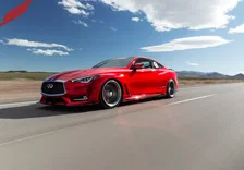 Infiniti Q60 Side Skirts & Rear Corners Matte Black For 2017-2022 Infiniti Q60 Stillen image 9