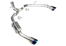 Hyundai Elantra N Axle Back Exhaust System Burnt Stainless Steel Tip For 22-Pres Hyundai Elantra N Stillen image 1