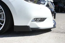 Nissan Maxima Front Lip Splitter Matte Black For 2016-2018 Nissan Maxima Stillen image 6
