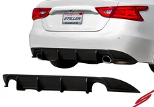Nissan Maxima Rear Diffuser Matted Black For 2016-2018 Nissan Maxima Stillen image 2
