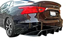 Nissan Maxima Rear Diffuser Matted Black For 2016-2018 Nissan Maxima Stillen image 9