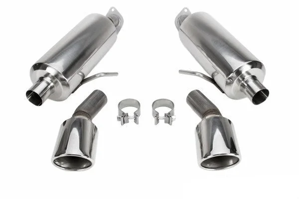 Infiniti Q50 2.0t Axle Back Exhaust System w/ Polished Tips For 2016-2018 Infiniti Q50 2.0t Stillen