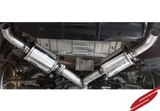 Infiniti Q60 3.0t Cat-Back Exhaust System Burnt Tips for 2017-2022 Infiniti Q60 3.0t Stillen image 6