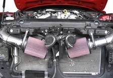 350Z Hi-Flow Ultra Long Dual Tube Air Intake Gen 3 Z33 Oil Filter For 2007-2009 Nissan 350Z Stillen image 8