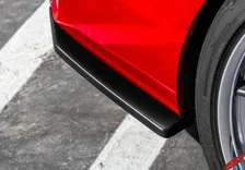 Infiniti Q60 Side Skirts & Rear Corners Matte Black For 2017-2022 Infiniti Q60 Stillen image 8