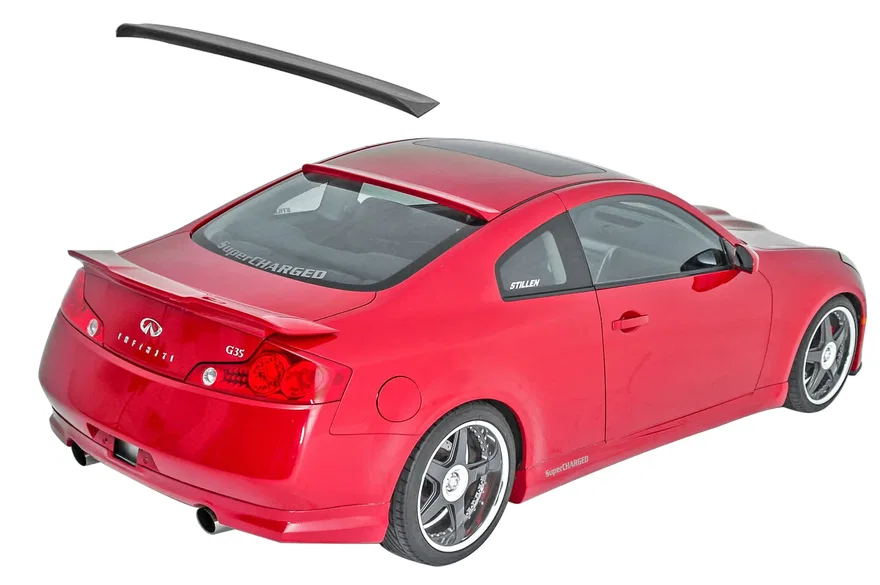 Infiniti G35 Coupe Roof Spoiler Unpainted For 2003-2007 Infiniti G35 Coupe Stillen