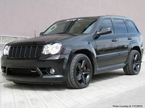 Light Covers Unpainted For 2008-2010 Jeep Grand Cherokee Stillen