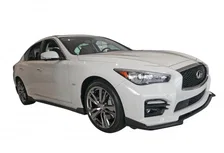 Infiniti Q50 Side Skirts Matte Black For 2014-2017 Infiniti Q50 Stillen image 4