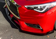 Infiniti Q60 Front Splitter & Winglets Unfinished For 2017-2021 Infiniti Q60 Stillen image 3