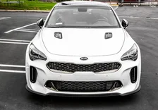 Kia Stinger GT Front Diffuser Matte Black For 2018-2021 Kia Stinger GT AWD/RWD 3.3TT Stillen image 3