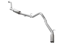 24-Present Toyota Tacoma Side Exit Cat Back Exhaust with Polished Tip Stillen image 4